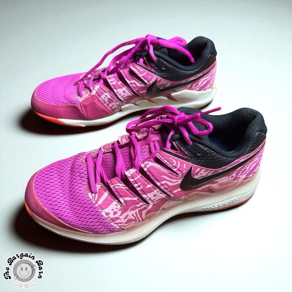 Nike Air Zoom Vapor X Women’s Laser Fuchsia 2019 Tennis Shoes *RARE* (9.5) - Picture 4 of 7